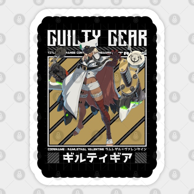 Ramlethal - Guilty Gear Strive Sticker by Arestration